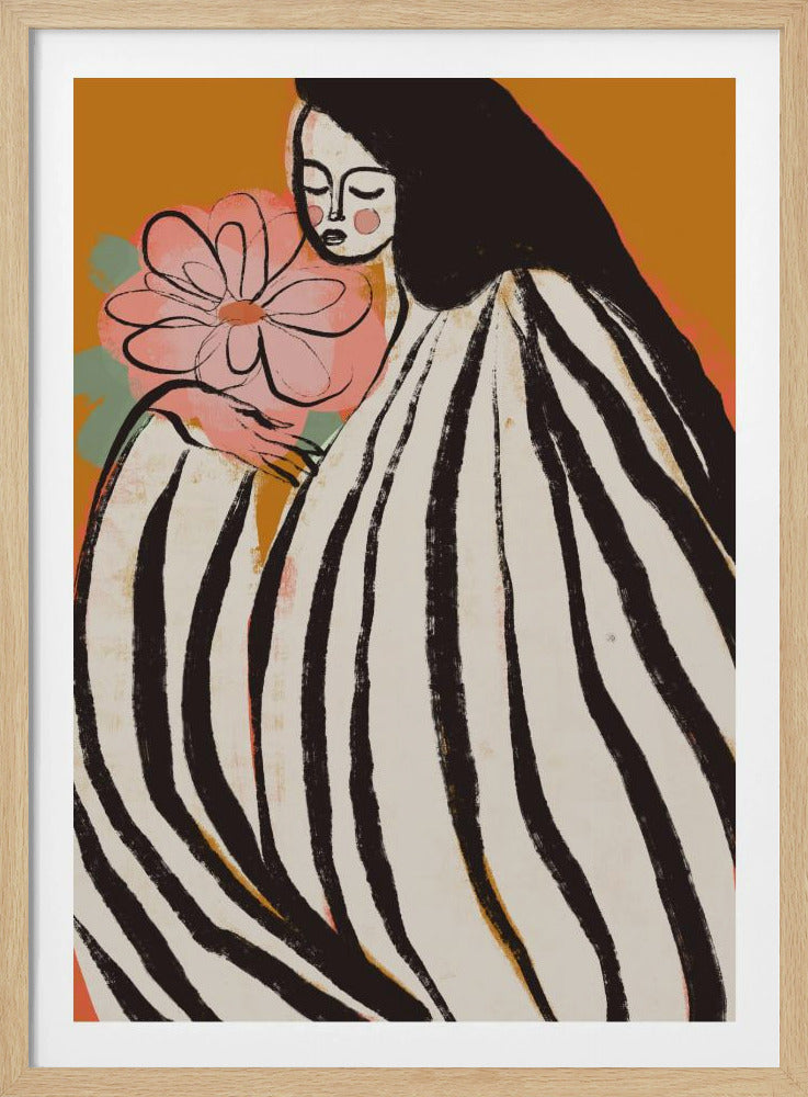 Striped Serenity | Poster