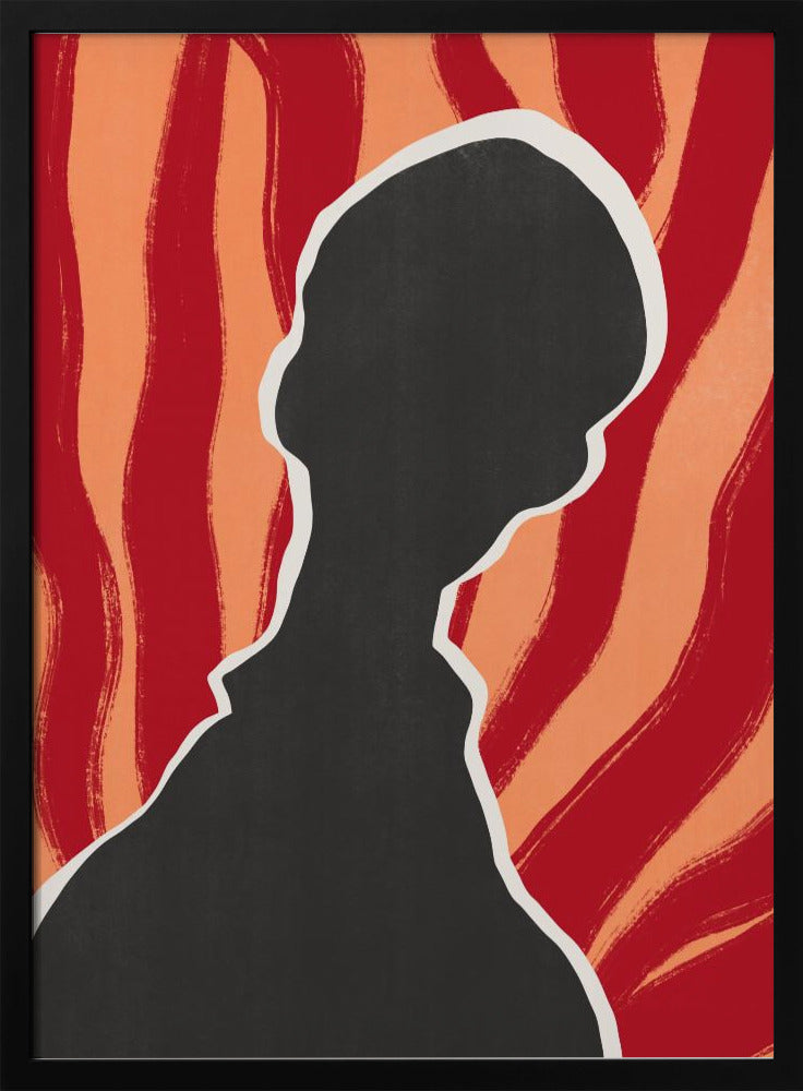 Anonymous Portrait In Heat | Poster