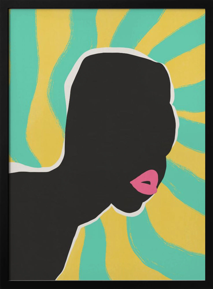 Anonymous Portrait In Summer | Poster