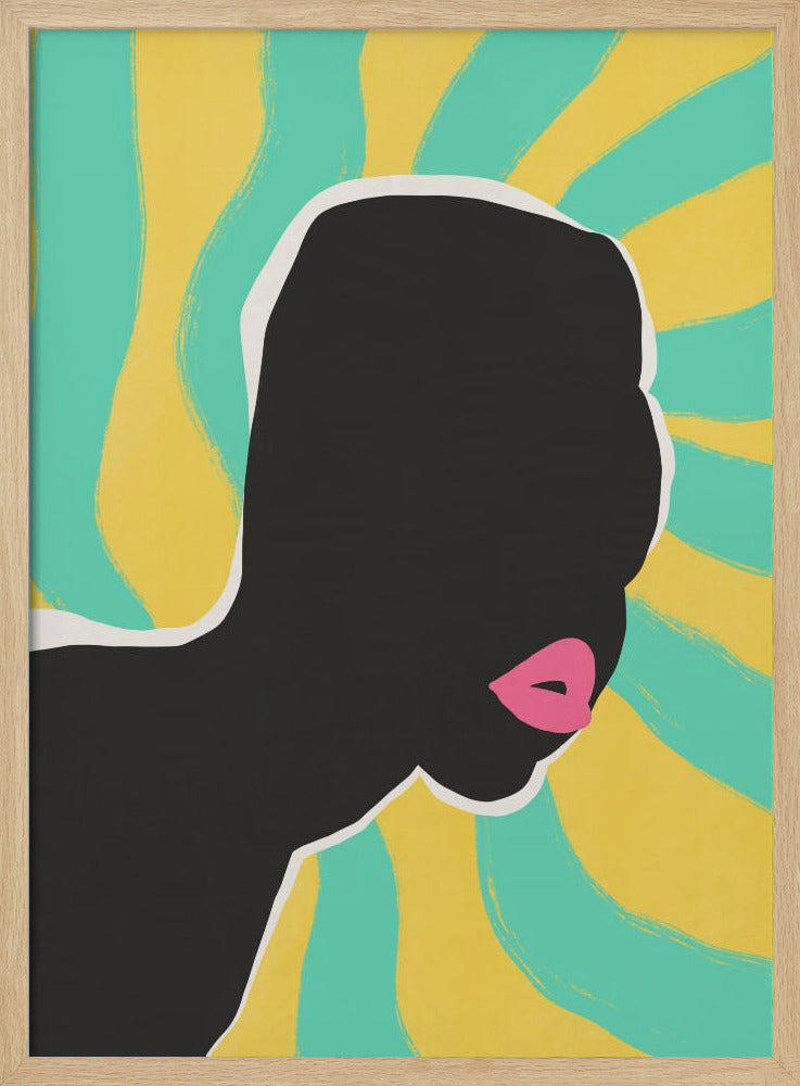 Anonymous Portrait In Summer | Poster