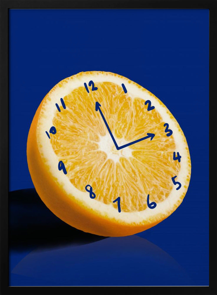 Citrus Timepiece | Poster