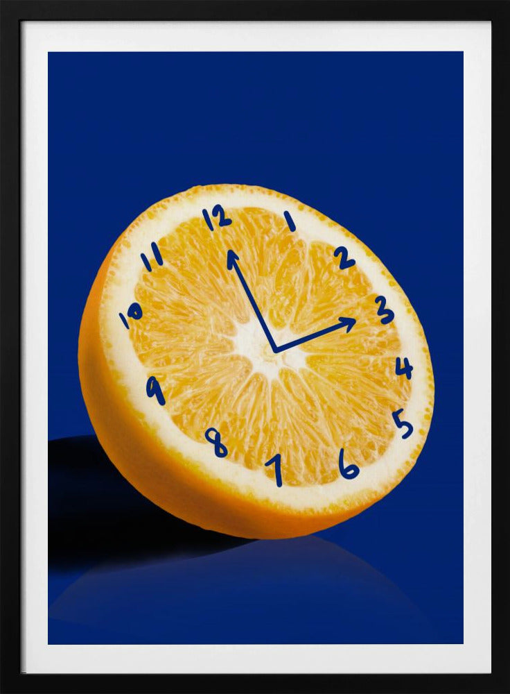 Citrus Timepiece | Poster