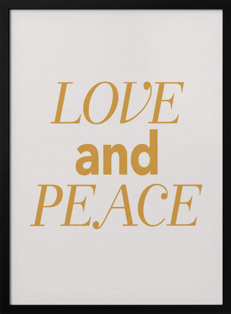 Love and Peace | Poster