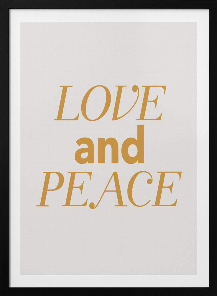 Love and Peace | Poster