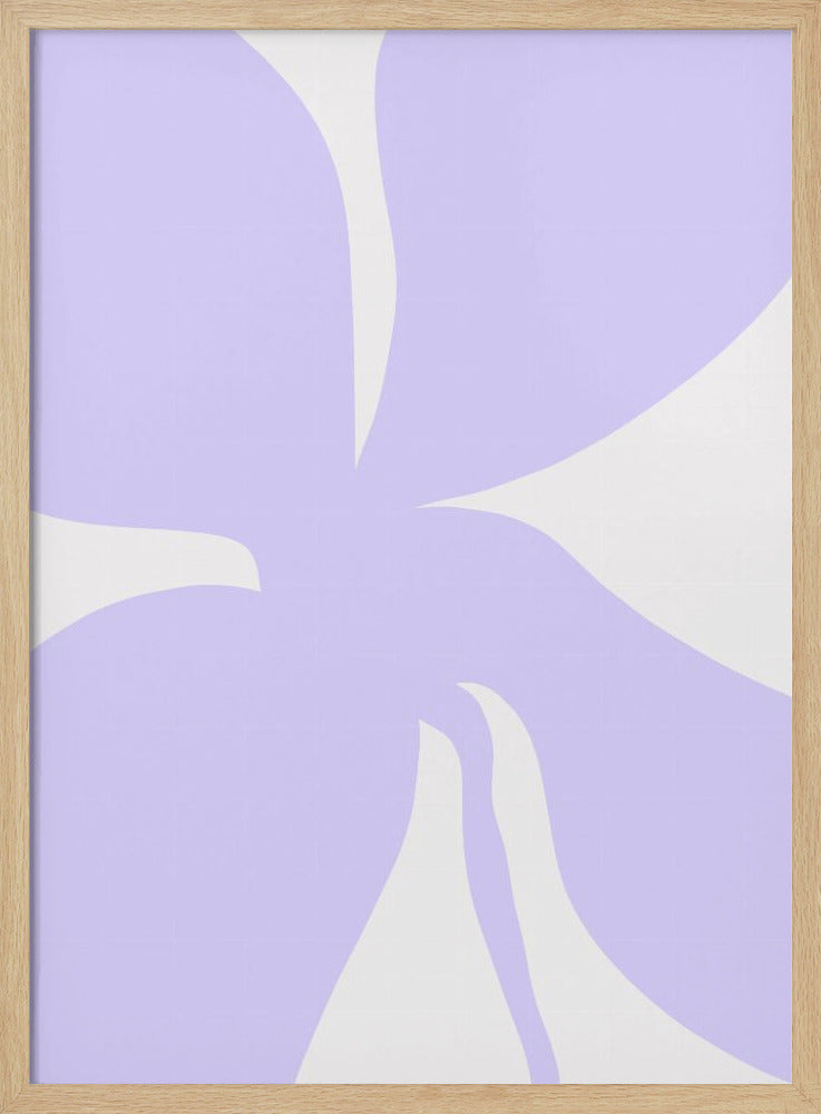 Lavender Bloom Twist | Poster