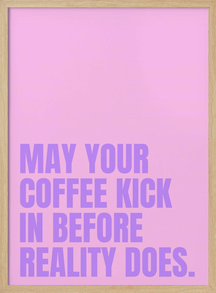 Coffee vs. Reality | Poster