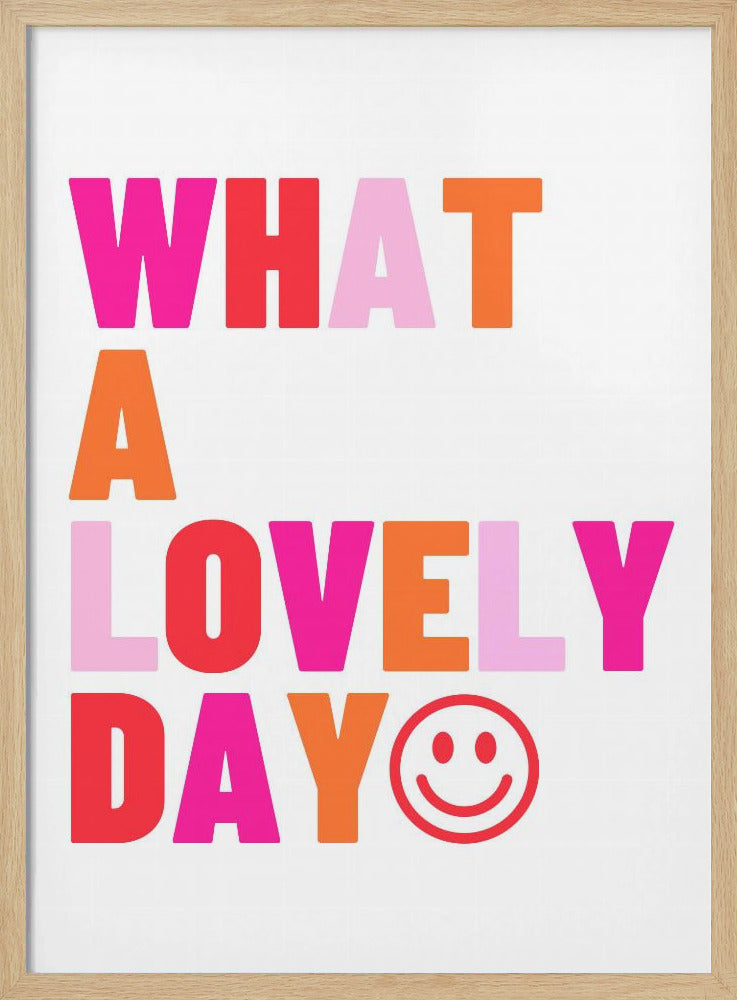 Lovely Day Vibes | Poster