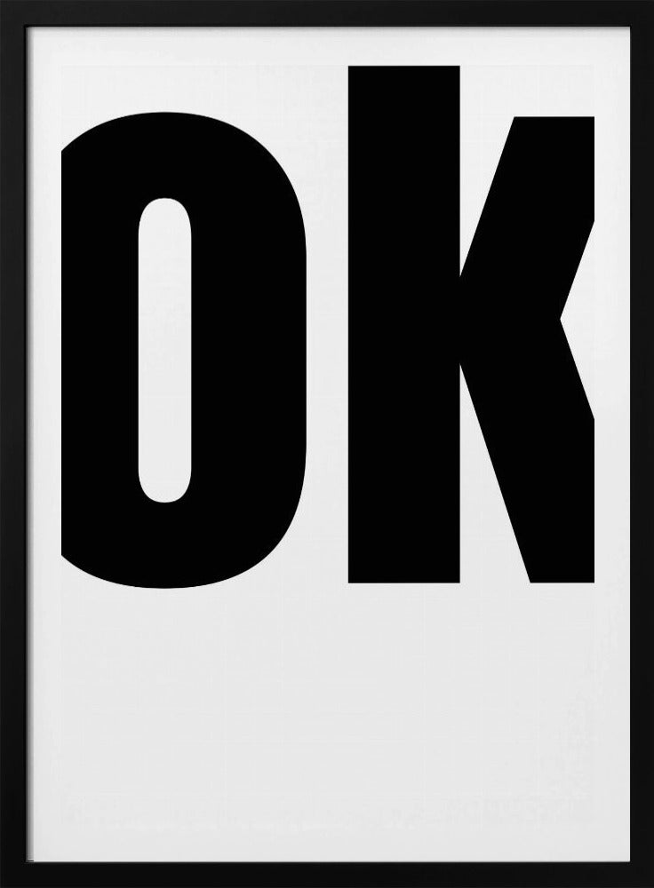 Bold Typography Statement | Poster