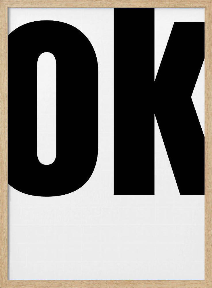 Bold Typography Statement | Poster