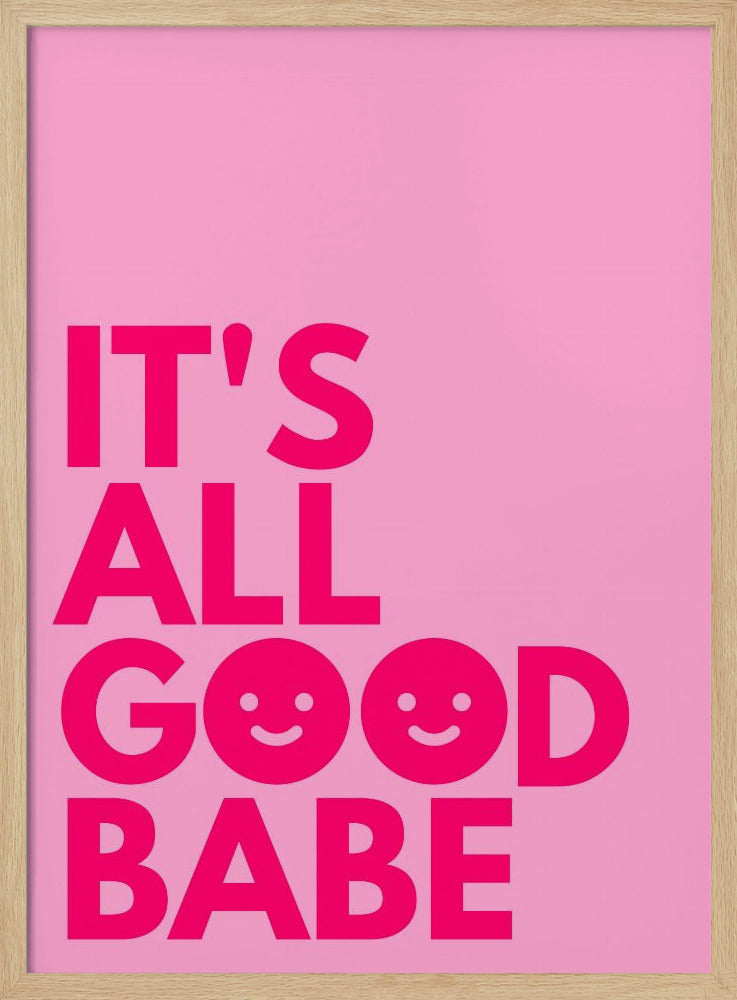 Pink Cheer Vibes | Poster