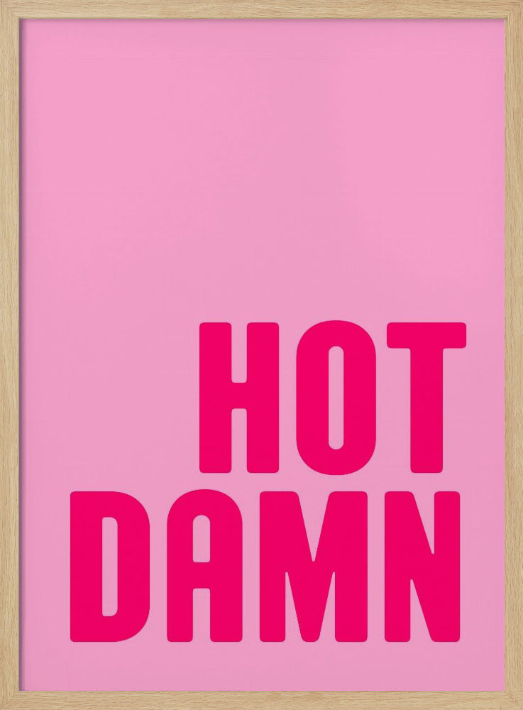 Bold Pink Exclamation | Poster
