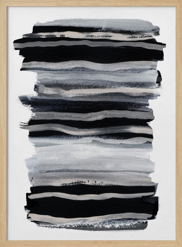 Abstract Brush Strokes 68 | Poster