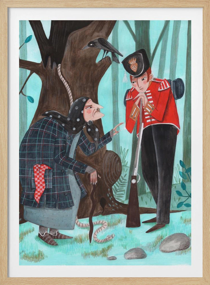 Fairy tale soldier and the witch | Poster