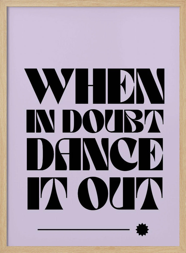 Dance Away Doubts | Poster