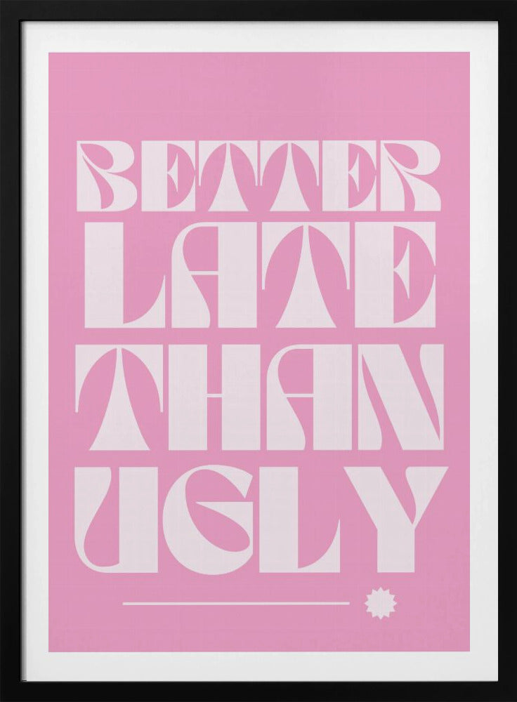 Chic Priorities | Poster