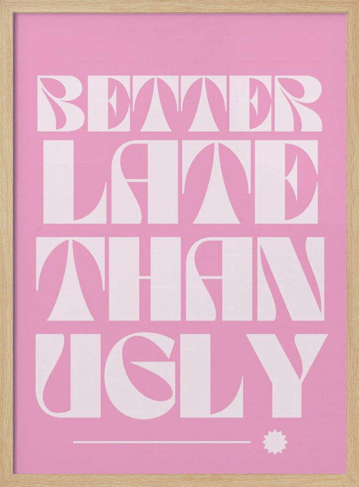 Chic Priorities | Poster