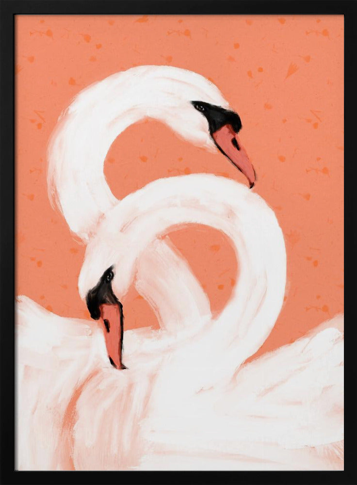 Graceful Swans | Poster