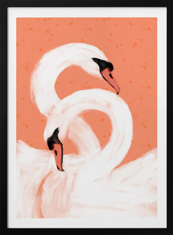 Graceful Swans | Poster