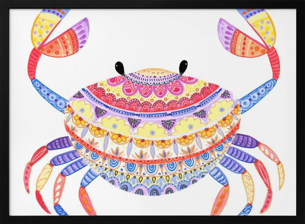 Colorful Crab Dance | Poster