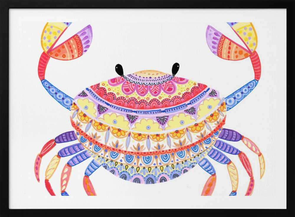 Colorful Crab Dance | Poster