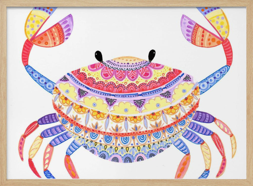 Colorful Crab Dance | Poster
