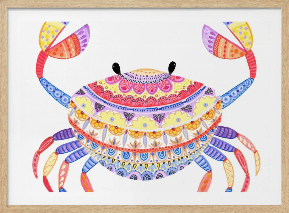 Colorful Crab Dance | Poster