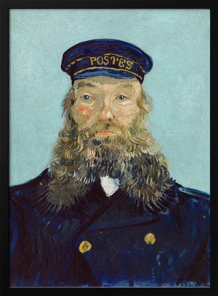 Vincent Van Gogh's Portrait of Postman Roulin (1888) | Poster