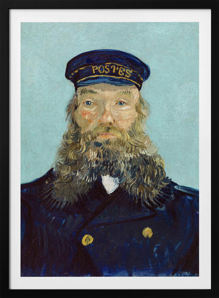 Vincent Van Gogh's Portrait of Postman Roulin (1888) | Poster