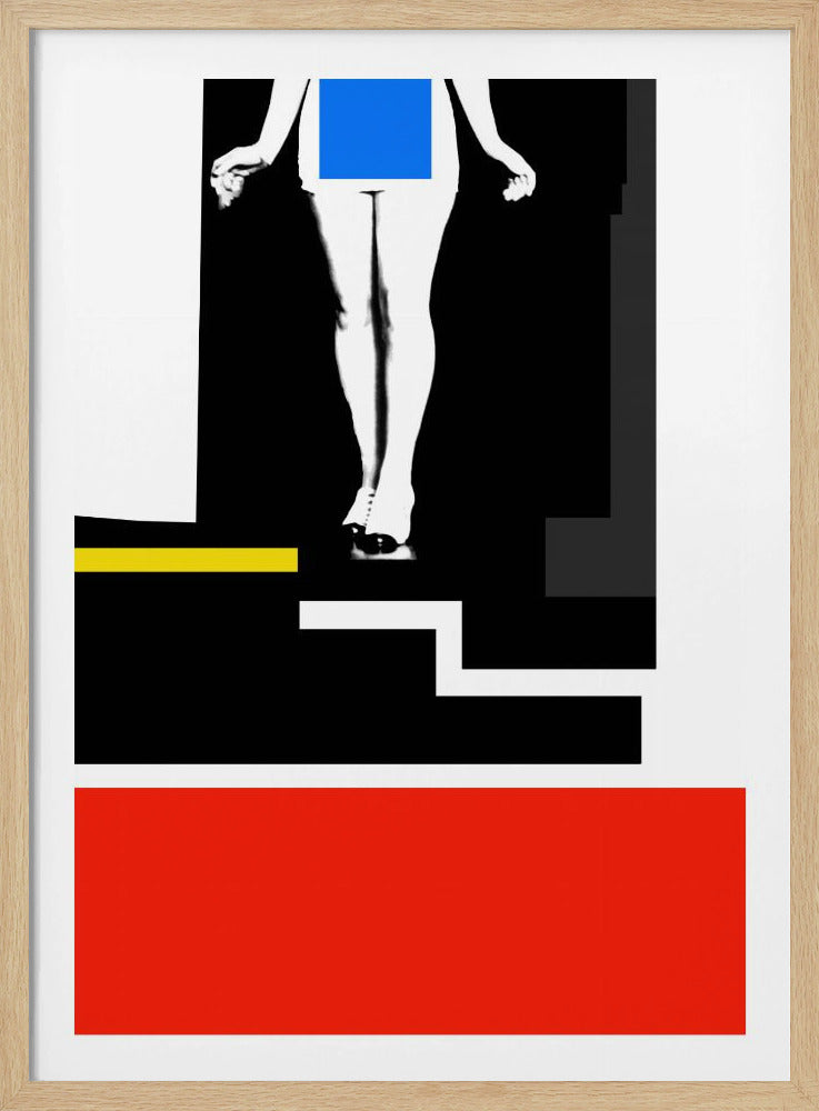 Photo Collage Lady No3 | Poster