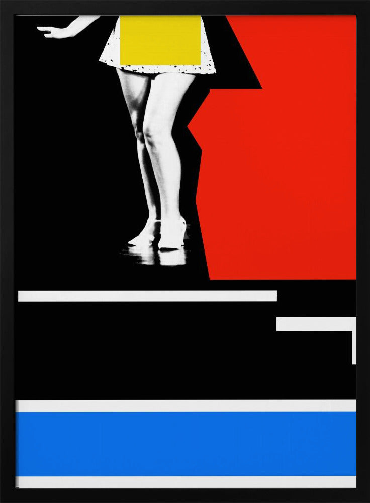 Photo Collage Lady No2 | Poster