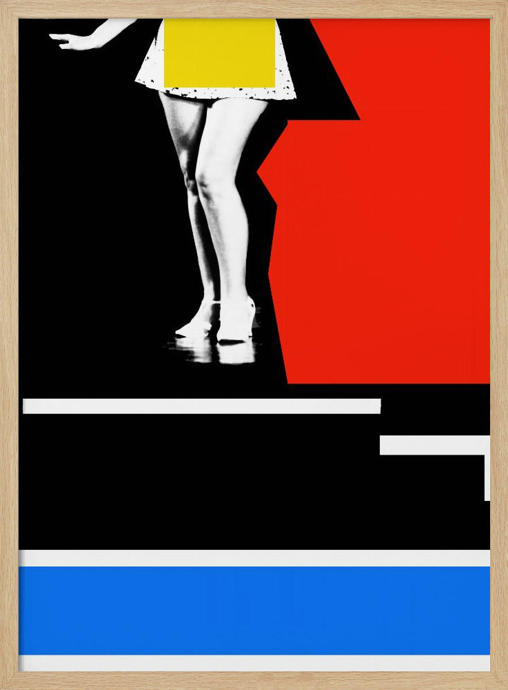 Photo Collage Lady No2 | Poster
