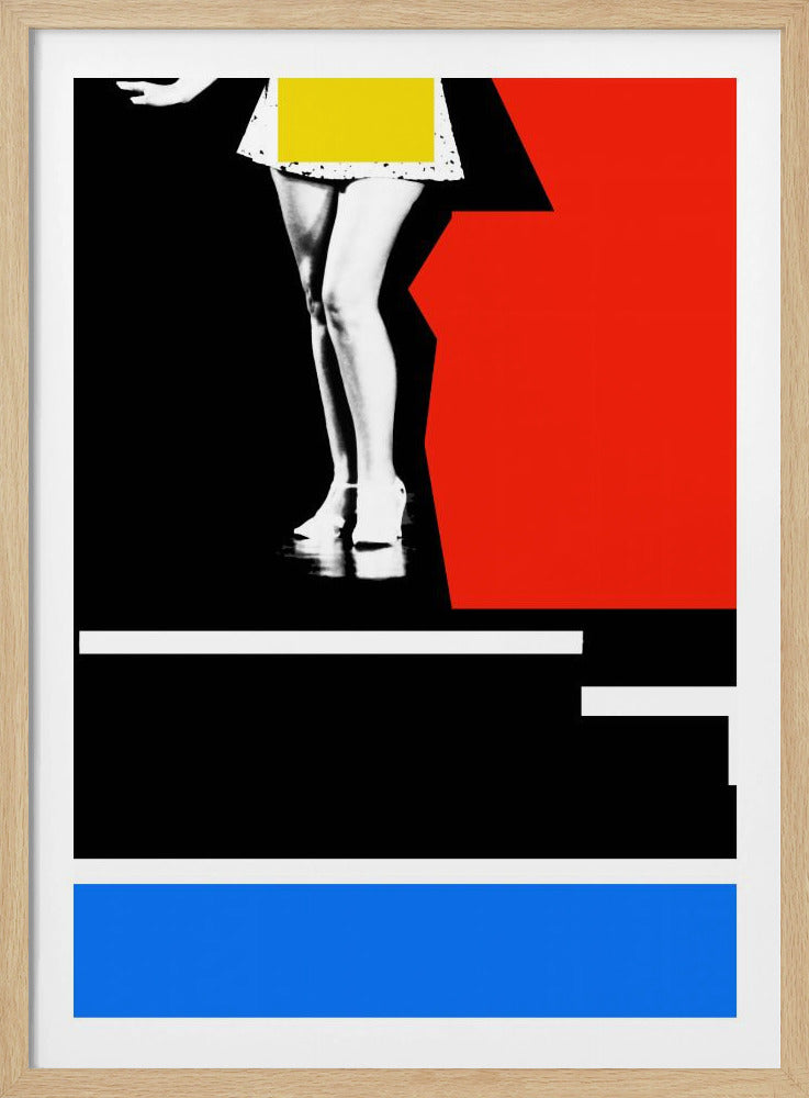 Photo Collage Lady No2 | Poster