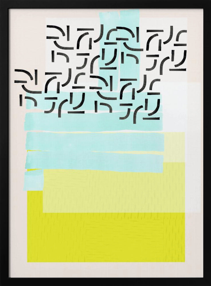 Pastel Pattern Collage 3 | Poster