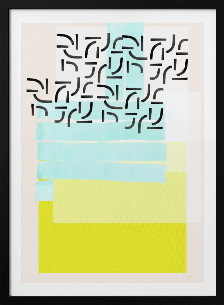 Pastel Pattern Collage 3 | Poster