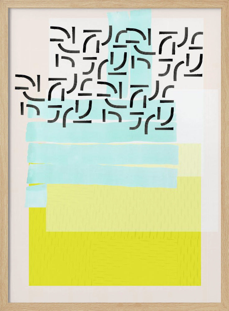 Pastel Pattern Collage 3 | Poster