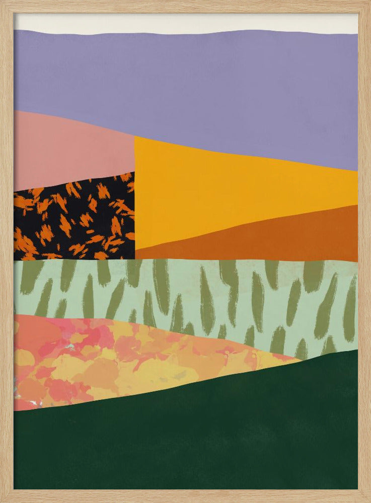 Geometric Patterns with Organic Forms | Poster