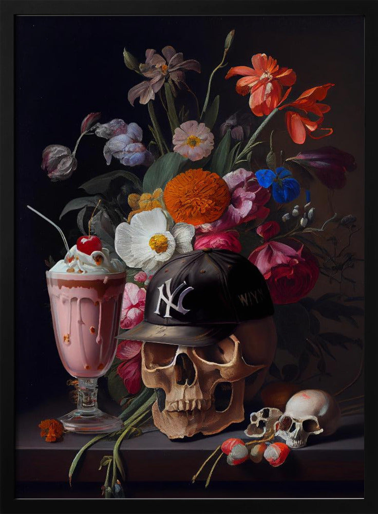 Skull Still Life | Poster