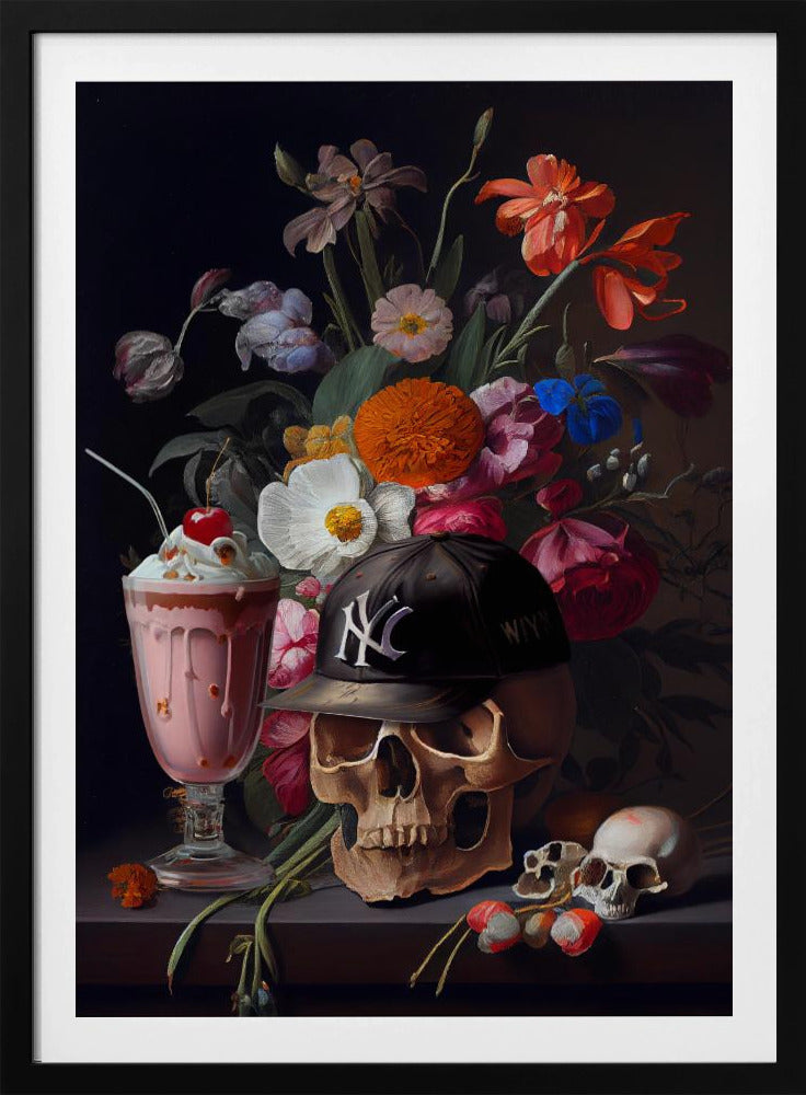Skull Still Life | Poster