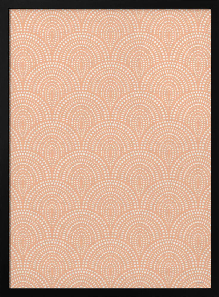 Dotty Peach Fuzz | Poster