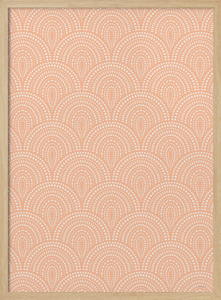 Dotty Peach Fuzz | Poster