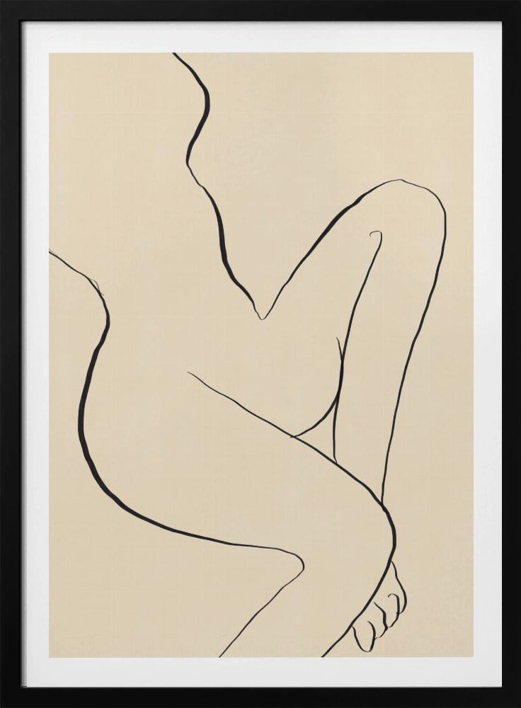 Elegant Minimalist Line Drawing | Poster