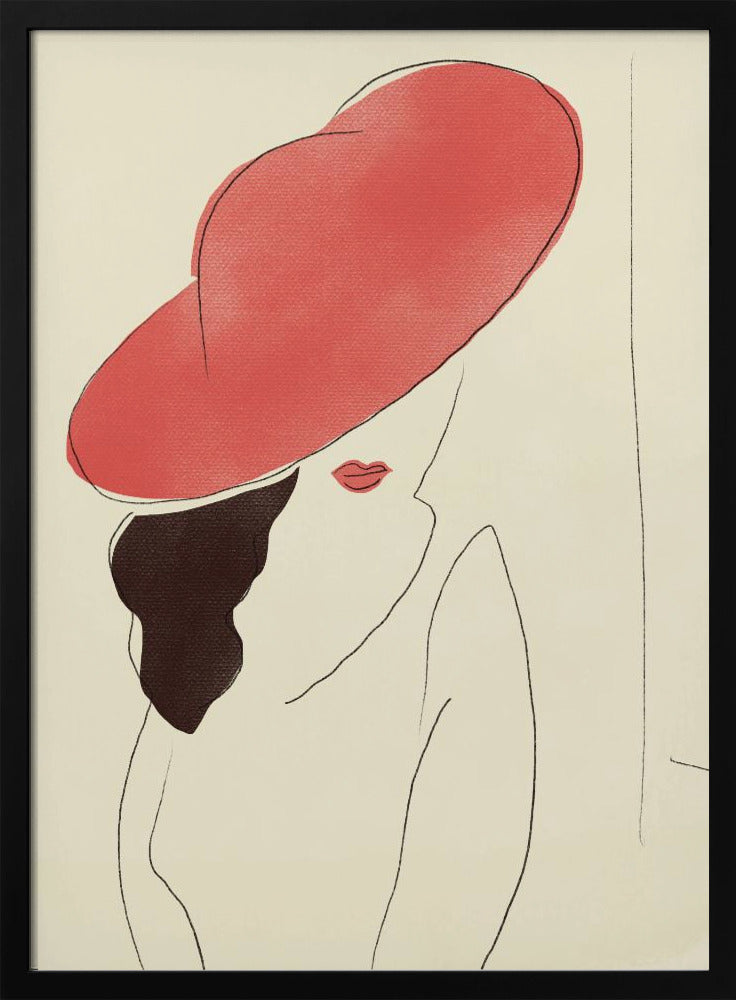 Red Hat Elegance | Poster