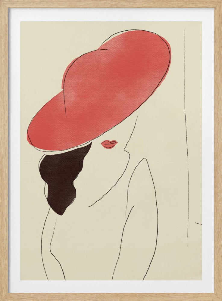 Red Hat Elegance | Poster