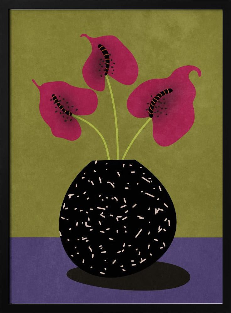 Nice flowers in vase | Poster