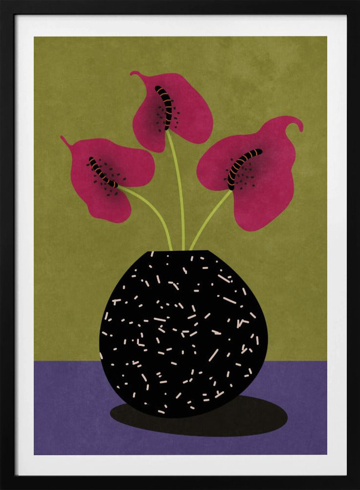 Nice flowers in vase | Poster