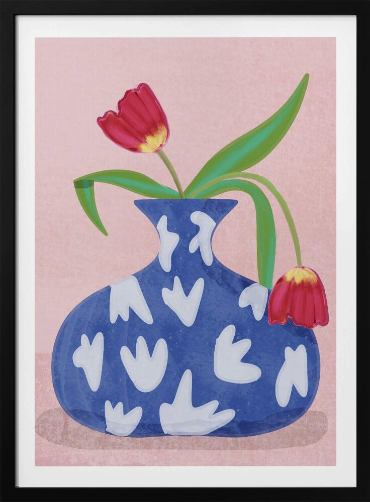Tulpe in vase | Poster