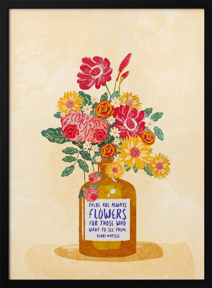Always flowers | Poster