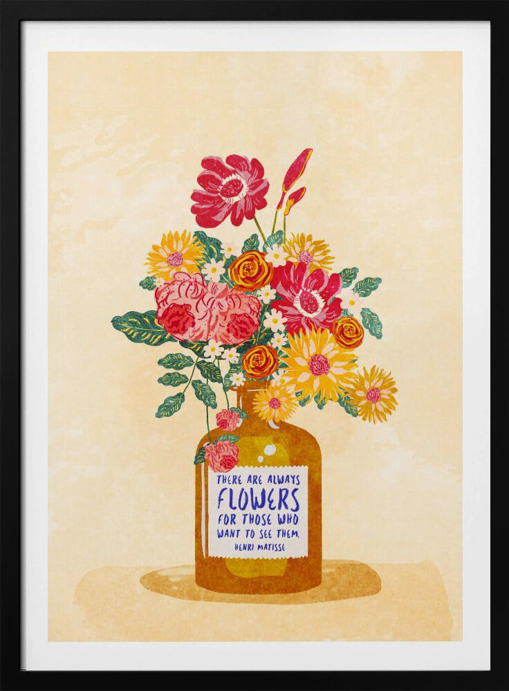 Always flowers | Poster
