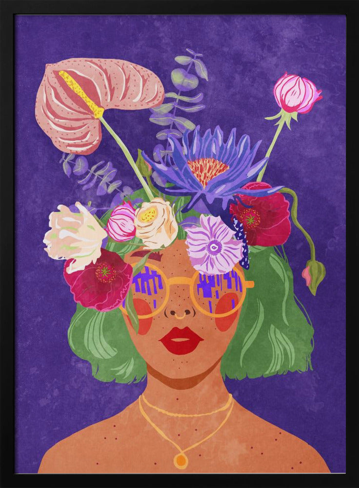 Flower head | Poster