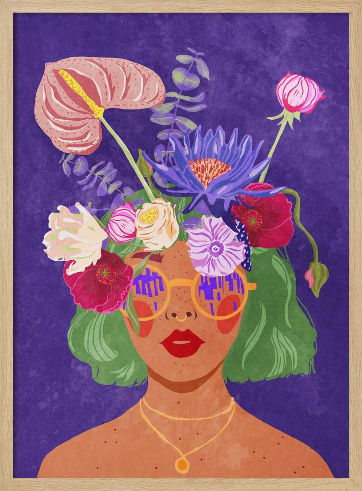 Flower head | Poster